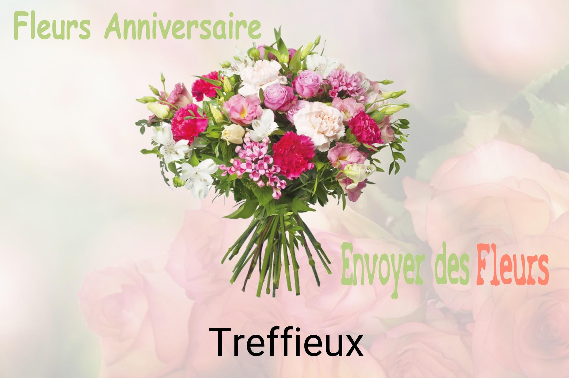 Bouquet de fleurs d’anniversaire livré à Treffieux