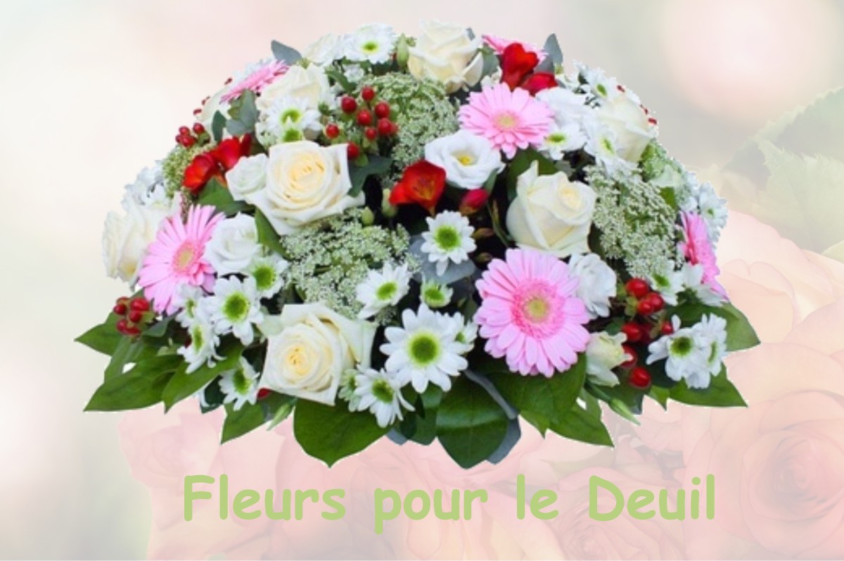 fleurs deuil TREFFIEUX